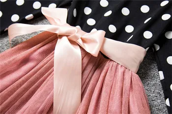 Moda Baby Obleko Z Dolgimi Rokavi Princesa Dekliška Oblačila Spomladi Jeseni Pozimi Otrok Obleke Za Dekle, Cvetlični Oblačila Vestidos