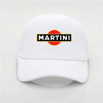 Modni klobuki Martini Racing Tiskanje baseball kapa s šcitnikom Moški ženske Poletje, sonce klobuk ženska poletne kape