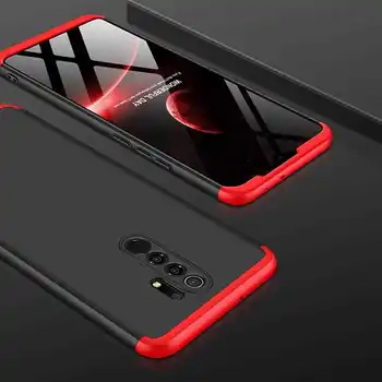 Mokoemi 360 Popolno Zaščito Oklep Primeru Za Xiaomi Redmi 9 9a 9c 9 Prime Telefon Primeru Zajema