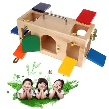 Montessori Pisane Zaklepanje Polje Otroci Otrok Izobraževalne Predšolsko Usposabljanje Igrače