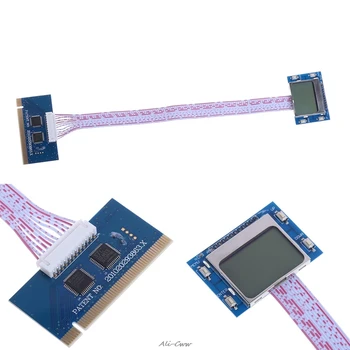 Najnovejši PCI Motherboard Diagnostični Tester Analyzer LCD Post Test Kartico Za Namizni RAČUNALNIK Prenosni računalnik