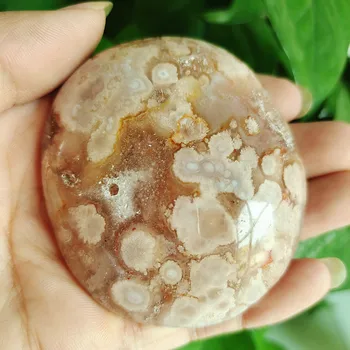 Naravni kamen češnjev cvet agateSardonyx agate palm kamni playthings majhni kamni in zdravilnimi kristali kristali