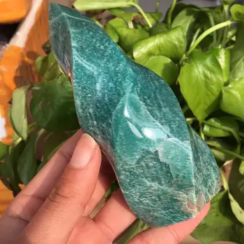 Naravni kremen amazonite kristalno plamen zdravljenje redkih gem domov dekoracijo darilo naravne crystal reiki zdravljenje