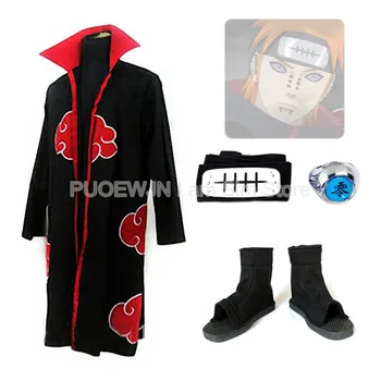Naruto Akatsuki Bolečine Cosplay Kostum 24512