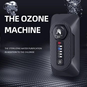 Nastavljiv 120 mg Prenosni Akvarij Ozon Generator za Obrat Fish Tank Zraka, Vode Ozonizer