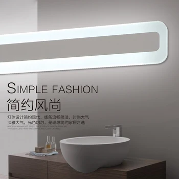 NEO Žar Sodobna kopalnica / wc LED spredaj ogledalo luči, kopalnica akril ogledalo luči Spalnica 0,4 m-1,2 m 8W-24W AC85-265V