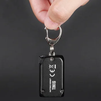 Nitecore TINI2 Dual-Core 500 Lumnov Vgrajeno Baterijo, USB-C Polnilna 2LEDs Keychain Svetilka Kampiranje na Prostem Dnevno EOS