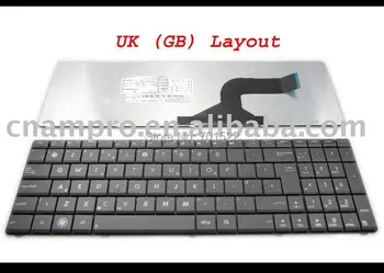 Nov Laptop tipkovnici za Asus X53 X54H k53 K55D A53 N53 N60 N61 N71 N73S N73J P52 P52F P53S X53S A52J X55V X54HR Black KRALJESTVU angleščina