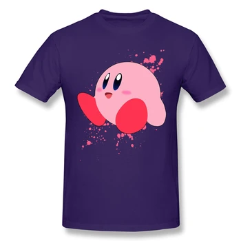 Nov poletni T Shirt Kirby - Super Smash Bros T-Majica Bombaž Pacman ofertas Tee Majica