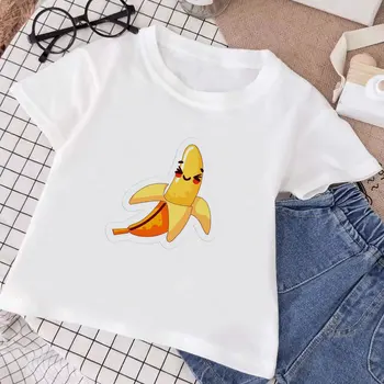 Nova Novost T-shirt Fantje 2020 Gorilla Ljubezen Banana Cvet, Fant, Otroci Tshirts Harajuku Smešno Dekle Otroci Tshirt Kratek Rokav Srčkan