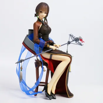 NOVI Anime Ladje Dekleta R Yat Sen Cheongsam Očarljivo Postavitev PVC Akcijska Figura Model Igrača Seksi Dekle Številke Igra Kip Zbirka