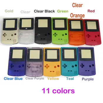Novih Celotno Ohišje Lupino Kritje za Nintendo Game boy Color, GBC Popravila Del Stanovanj Lupini Pack