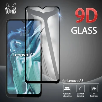 Novo 9D Kaljeno Steklo Za Lenovo A8 Polno Kritje Zaščitnik Zaslon kaljeno Lenovo A8 stekla film