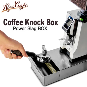 NOVO iz Nerjavečega Jekla Espresso Kave Knock Škatla S Predalom Kave Žlindre ni Splash Ročni Mlinček za Kavo Kavo Dodatki