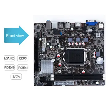 Novo P8H61-M LX3 PLUS R2.0 Desktop Motherboard H61 Socket LGA 1155 I3 I5, I7 DDR3 16 G uATX UEFI BIOS Mainboard
