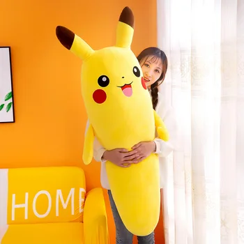 Novo Plišastih Igrač Pikachu Plišastih Igrač Anime Igrače, Lutke Super Mehko Navzdol Bombaž Lutke Pokemon Darila za Otroke