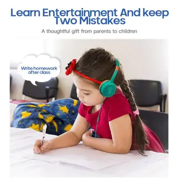 Novo Srčkan Otrok Žične Slušalke Prenosni Stereo Bas Otroci Slušalke Z Mikrofonom 3,5 mm Glasbo, Slušalke Baby Otrok Slušalke