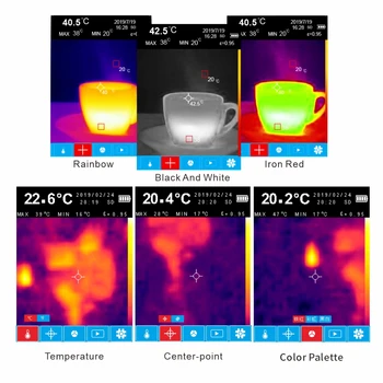 Noyafa Infrardeče Toplotne Merjenje Fotoaparat Talna Ogrevanja Detektor NF-521 Temperatura Imaging Merjenje 200000 slikovnih Pik