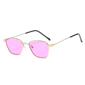 OEC CPO 2019 Nov Kvadratni sončna Očala Moški Ženske Vintage sončna očala Ženski Kovinski Okvir Očal je Gospa UV400 O179