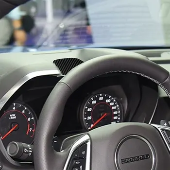 Ogljikovih Vlaken Avto Dodatki Notranjost Nadzorno Ploščo Plošča Zaščitni Okrasni Pokrov Trim Nalepke Za Chevrolet Camaro 2016-2019