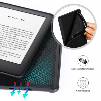Ohišje Za Amazon kindle 2019 6 inch ebook reader TPU PU Usnje, usnjeni Zaščitni Pokrov