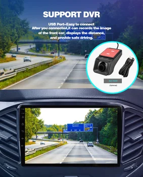 OKNAVI za Toyota Yaris 2005-2012 Android 9.0 9 Inch Avto Večpredstavnostna DVD Predvajalnik, GPS Navigacija Bluetooth 2din Autoradio Antena