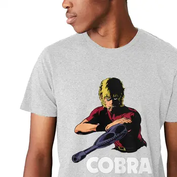 Okrogle Ovratnik Prostor Avanturo Cobra Kratek Rokav Priljubljena Za Moške, Bombaž Majica S Kratkimi Rokavi Za Vroče Prodaje