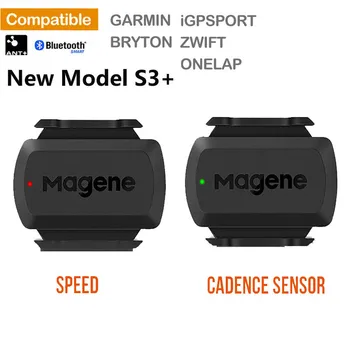 Original Magene S3+ Hitrosti, Kadence Senzor ANT+ Bluetooth Računalnik Speedmeter za Garmin iGPSPORT Bryton Dvojni Senzor Kolo Računalnik