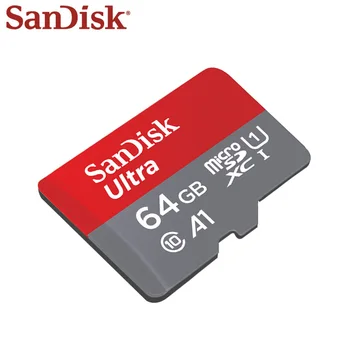 Original SanDisk 128GB Micro SD Kartica 64GB TF Card 16GB 32GB SDHC Pomnilniške Kartice C10 A1 Ultra SDXC UHS-I Card Class10 Pravi Zmogljivosti 1073