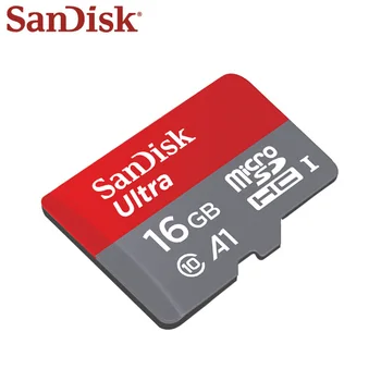 Original SanDisk 128GB Micro SD Kartica 64GB TF Card 16GB 32GB SDHC Pomnilniške Kartice C10 A1 Ultra SDXC UHS-I Card Class10 Pravi Zmogljivosti