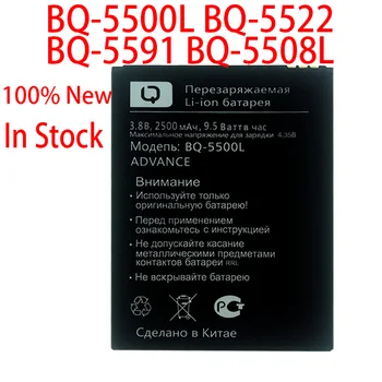 Original Za BQ BQS BQ-5500L VNAPREJ BQ-5522 BQ-5591 Kavbojke BQ-5508L NASLEDNJI LTE Baterijo Telefona, ki je Na Zalogi, Visoke Kakovosti +Kodo za Sledenje