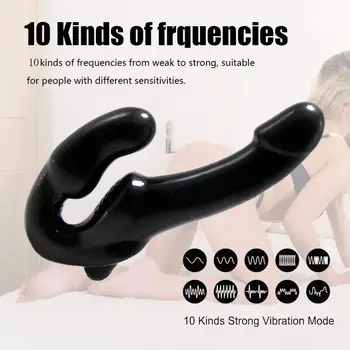 Orissi Dvojno Vibratorji Membrum Brezžični Vibrator USB Polnilne Silikonski Stimulator Klitoris Spodbujevalni G Spot Seks Igrače