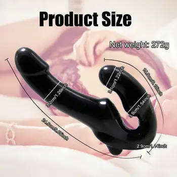 Orissi Dvojno Vibratorji Membrum Brezžični Vibrator USB Polnilne Silikonski Stimulator Klitoris Spodbujevalni G Spot Seks Igrače