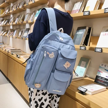 Orodje stil potovanja nahrbtnik ženske Japonski Šolsko torbo za najstnice ženski Harajuku korejski ins študent nahrbtniki 4087