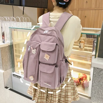 Orodje stil potovanja nahrbtnik ženske Japonski Šolsko torbo za najstnice ženski Harajuku korejski ins študent nahrbtniki