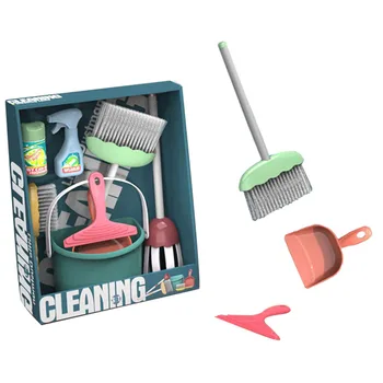 Otroci Čiščenje Igrače Otrok, Čiščenje Doma Nastavite Usposabljanje Cleaning Tool Set Pretvarjamo, Igrajo Hiša Daril Fantje Dekleta Igrače