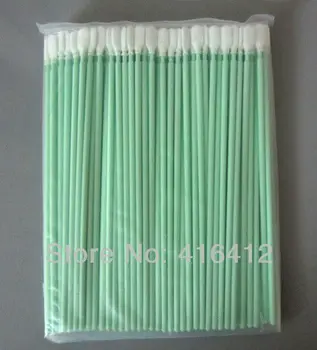 (Pakiranje 100) Dolgo Prisotni Poliester, ki se odlagajo Plastični Ročaj Topilo za Čiščenje Brisov Palice za Epson SureColor Serija Tiskalnikov