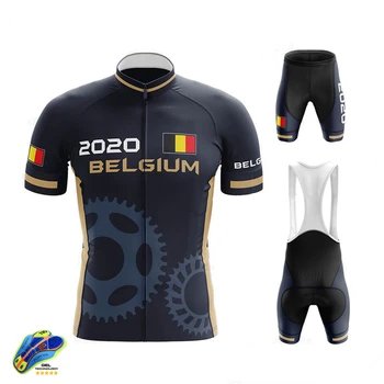 Patriot Novo 2021 Belgija Moški Poletni Kolesarski Dres Visoko Kakovostno Gorsko Kolo Oblačila Ropa Ciclismo Izposoja Obrabe Koles Enotna