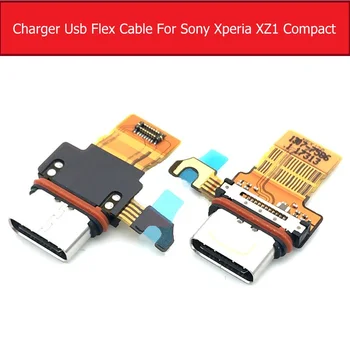 Polnjenje prek kabla USB Priključek Odbor Za Sony Xperia XZ/ XZS/XZ Premium XZ1/XZ1 Kompakten mini Polnilec Dock Stojalo Modul Flex Kabel