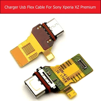 Polnjenje prek kabla USB Priključek Odbor Za Sony Xperia XZ/ XZS/XZ Premium XZ1/XZ1 Kompakten mini Polnilec Dock Stojalo Modul Flex Kabel