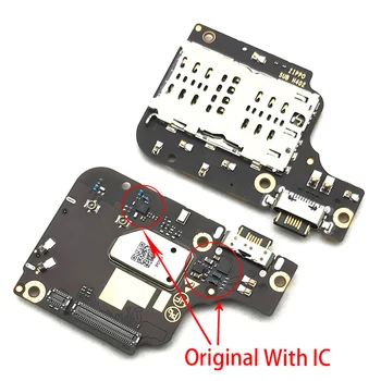 Polnjenje prek kabla USB Vrata Odbor Flex Kabel Priključek Deli Za Lenovo Z6 Pro L78051 Mikrofon Modul