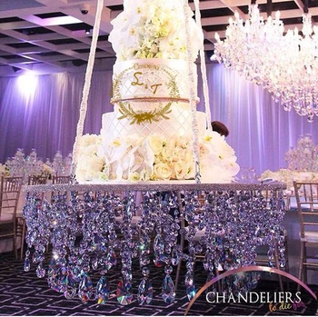 Poroka visi torto stojalo fantasy poroke in poročna torta dekor lestenci 4662