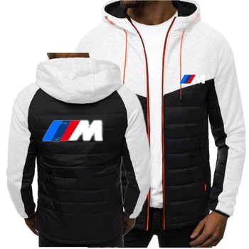 Pozimi 2021 Moških Kašmir Hooded Suknjič/Tiskani Avto Logotip BMW Hoodie Zgostitev Ulica Majica Puloverju Pozimi Topel pulover s kapuco