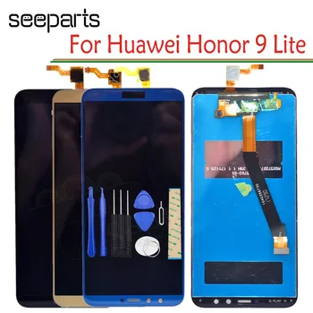 Preizkušen Za Huawei honor 9 lite LCD-Zaslon, Zaslon na Dotik, Računalnike Skupščine Zamenjava Za Čast 9 lite Mladi Edition LCD