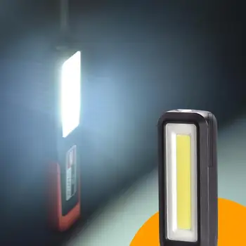 Prenosni COB LED Magnetni Delo Svetlobe, Garaža Mehanik Svetilka Lučka Lučka za Kampiranje na Prostem, Doma Z Akumulatorsko Svetilko F4A6