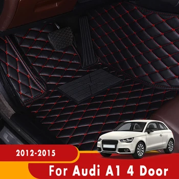 Preproge Za Audi A1 (4 Vrata 2013 2012 2011 Avto Predpražnike Auto Notranja Oprema Po Meri Nepremočljiva Floorliners