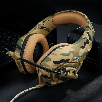 Prikrivanje Slušalke Težka Gaming Slušalke Igra Slušalke Čelade Headset igralec slušalke z Mikrofonom za Xbox Eno PS4 Prenosni RAČUNALNIK
