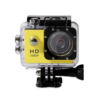 Profesionalni Šport Na Prostem Delovanje Fotoaparata Pod Vodo Mini Kamera Nepremočljiva Zaslon Več Barve Vodoodporna Video Snemanje