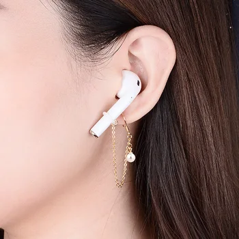 Proti Izgubi Uho Posnetek Brezžične Slušalke Imetnik Moda Uho Verige Uhani Slušalke Pribor AS99