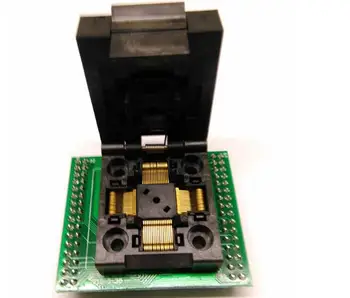QFP64/LQFP64/TQFP64 Opekline socket adapter test gorenja sedež Priključek 0,5 mm STM32 Programer